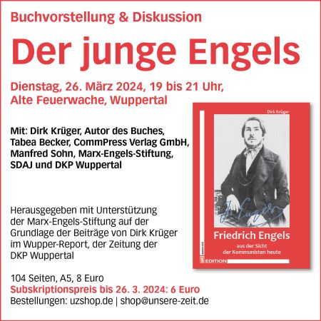 Buchvorstellung Der junge Engels